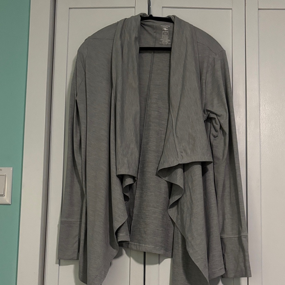 Athletic Works Gray Women's Cardigan